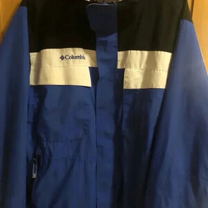 Men’s old school, Columbia whirlibird Interchange jacket Size large